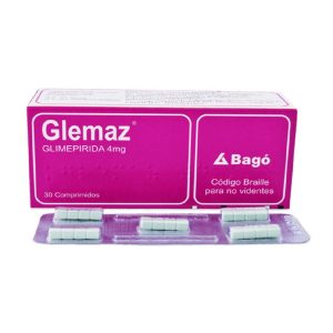 GLEMAZ 4 MG X 30 COMP