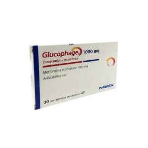 GLUCOPHAGE 500 MG X 50 COM