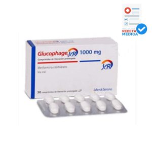 GLUCOPHAGE 1000 MG x 30 COM