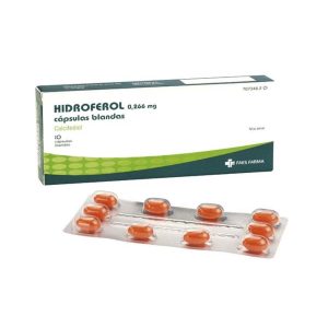 HIDROFEROL 0,266MG X 3 CAP.BL-VITAMINA D (CALCIFEDIOL)