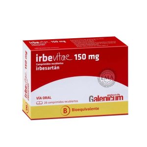 IRBESARTAN(IRBEVITAE 150 MG)X 28 COMP.