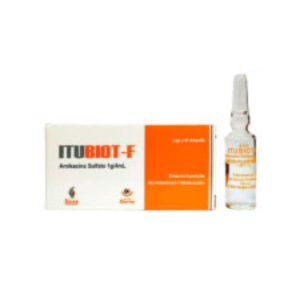 AMIKACINA AMP 1G/4ML (ITUBIOT-F) X 1 UND