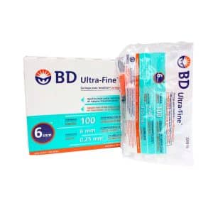 JERINGA INSUL BD 100X6X025 X10