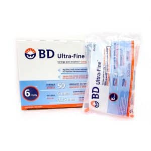 JERINGA INSUL BD 50X6X025MMX10