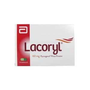 LACORYL 60 MG X 14 CAP.