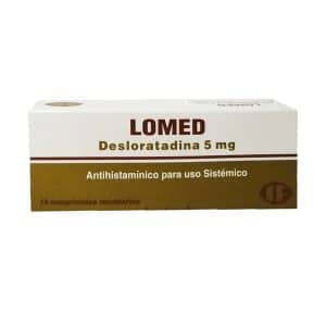 LOMED*DESLORATADIN*5MG X 10TAB