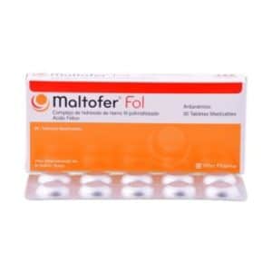 MALTOFER FOL 100MG X 30 TAB/MA