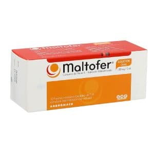 Maltofer Solución Bebible x 10 ampollas