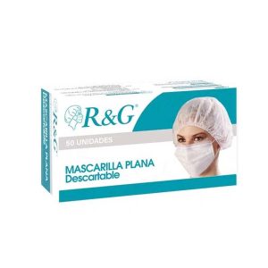 MASCARILLA PLANA QUIRU X 50 UD