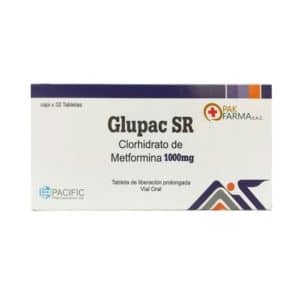 METFORMINA 1000MG - GLUPAC SR X 32 TAB