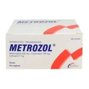 METROZOL X 60 OVULOS