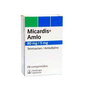 MICARDIS AMLO 80/5MG X 28 COM