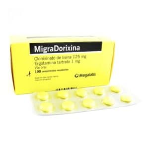 MIGRA DORIXINA 125MG X 100 COM
