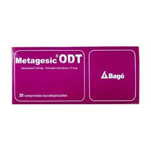 METAGESIC ODT 37.5MG X 20 COM.
