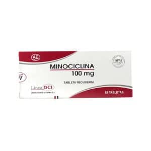 MINOCICLINA 100MG X 50 TAB
