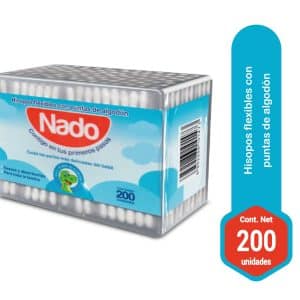 HISOPOS NADO C/TOPE X 200 UND