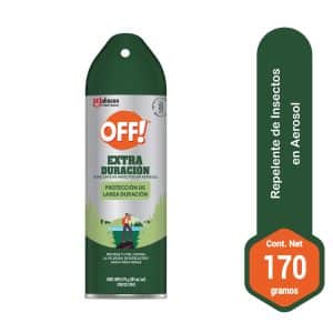 REPELENTE OFF EXTRA DURACION AEROSOL X 170GR