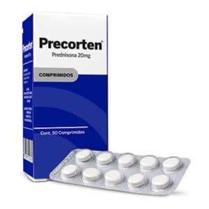 PRECORTEN 20 MG X 50 COMP