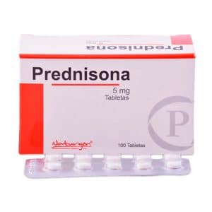 PREDNISONA 5 MG X 100 TAB