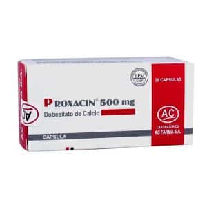 PROXACIN 500MG (DOBESILATO DE CALCIO) X 20CAP
