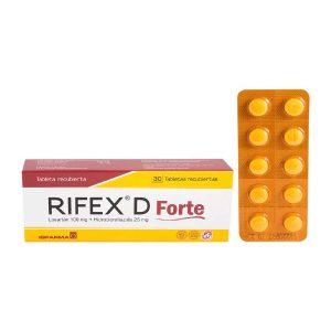 RIFEX D FORTE 100MG+25MG X 30 (BONIFI 1+1 X SISTEMA )