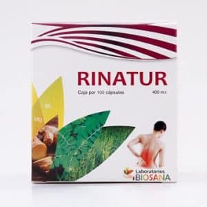 RINATUR 400 MG X 100 CAP.