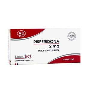 RISPERIDONA 2 MG X 30 TAB