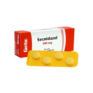SECNIDAZOL 500 MG x 4 TAB