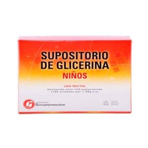 SUPOSIT GLICERINA NINO x 100