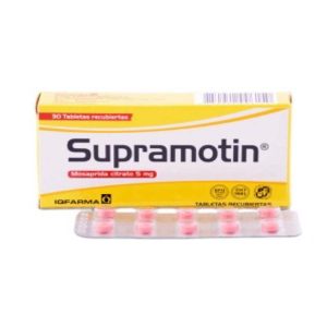 SUPRAMOTIN 5 MG X 30 TABLETAS