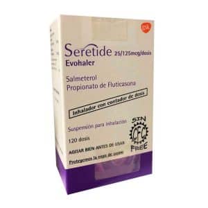 SERETIDE INH 25/125 MCG 120DOS