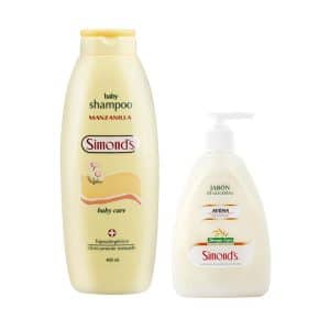 SIMONDS SHAMPOO MANZANILLA X 610ML+JABON 360ML