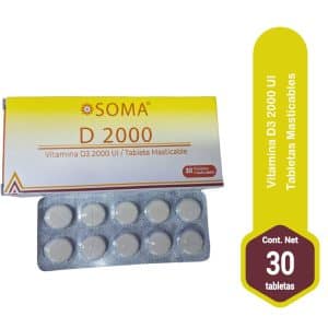 VITAMINA D3-2000 (SOMMA) X 30 TAB MAST