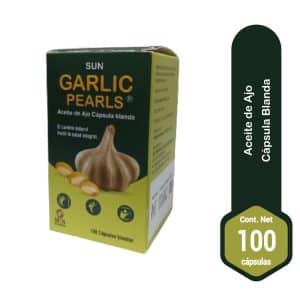 SUN GARLIC PEARLS ACEITE DE AJO X 100 CAP