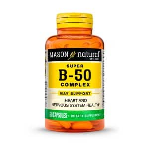 SUPER B-50 COMPLEX WITH 400 MCG X 60 CAP.