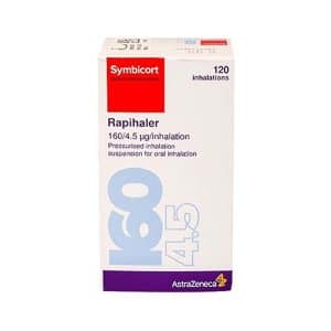 SYMBICORT RAPIHALER-160/4.5 INHA X 120 D. + BONIFICACION