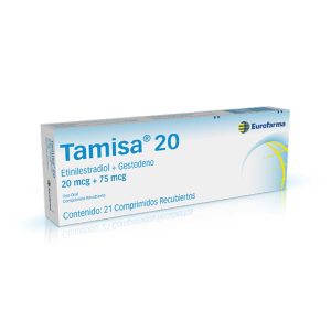 TAMISA 20 MCG X 21 COMP