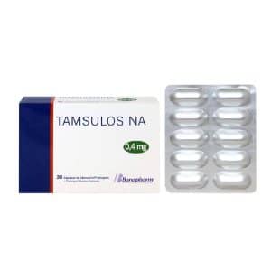 TAMSULOSINA 0.4 MG X 30 CAP
