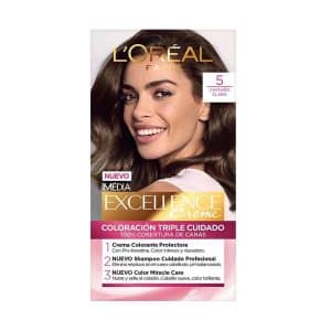 TINTE EXCELLENCE KIT-5 CASTAÑO CLARO