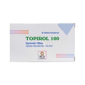 TOPIRAMATO 100MG (TOPIROL) X 30 TAB.
