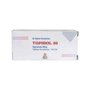 TOPIRAMATO 50MG (TOPIROL) X 30 TAB