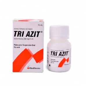 TRI-AZIT SUSP 200MG/5ML X 15ML