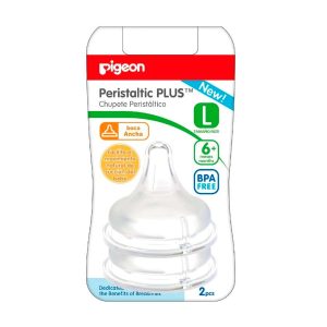 Tetina Pigeon Softouch B/A 6M+ "L" X 2 Und (1789)