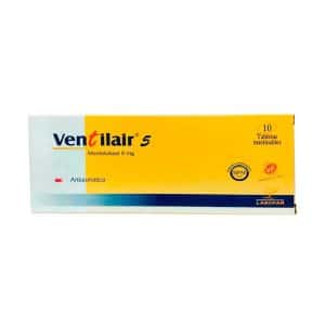 VENTILAIR 5 MG X 10 TAB.