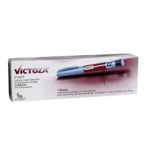 VICTOZA 6MG/ML AMP X 3 ML (REFRIGERADO)