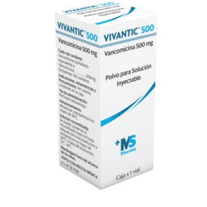 VANCOMICINA 500MG(VIVANTIC) X 1 VIAL