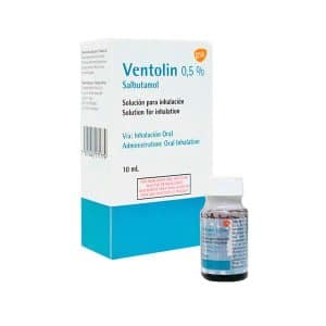 VENTOLIN 0.5% SOLUCION X 10ML