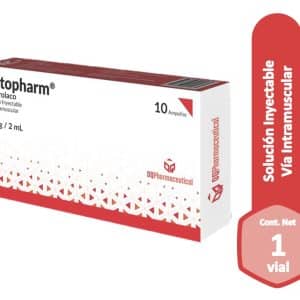 KETHOPARM VIA INTRAMUSCULAR - 10 AMPOLLAS