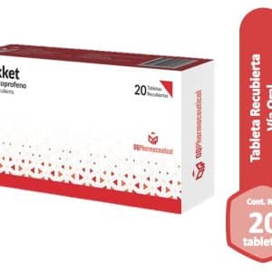 DEXKET (VIA ORAL) - 20 TABLETAS RECUBIERTAS