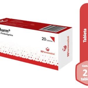 PYRIPHARM 60MG(BROMURO PIRIDOSTIGMINA) X 20T-NO FRA-AMIASTEN